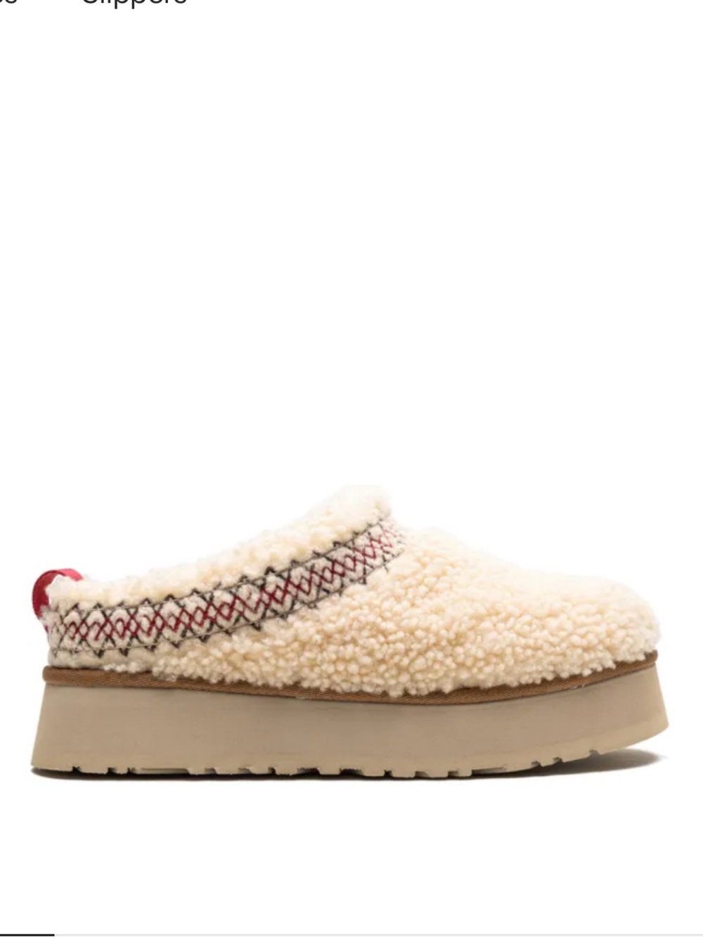 UGG Tazz Heritage Braid Slipper Size 10(41) - Picture 2 of 12
